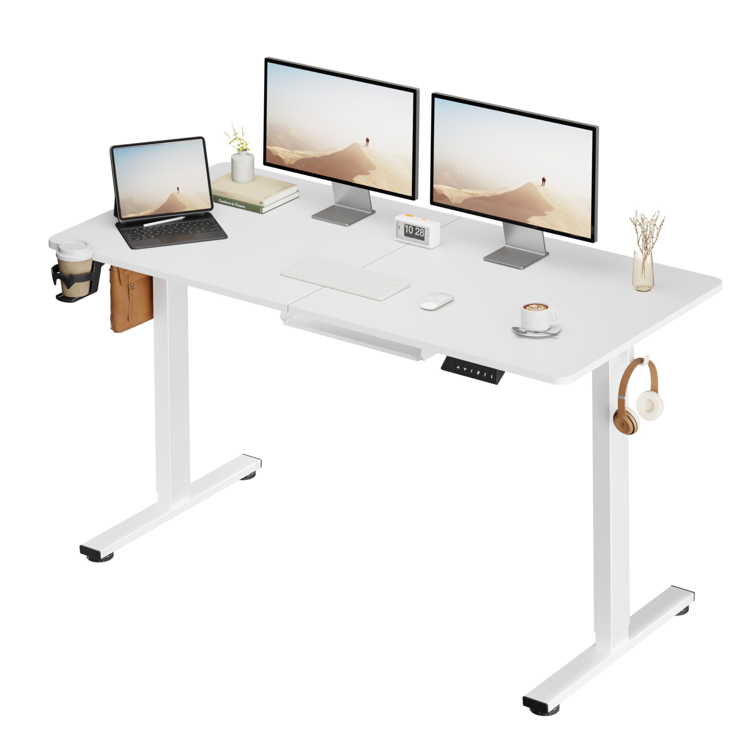 【ほぼ新品】SANODESK 電動昇降デスク E150 メイプル天板 SANODESKの電動昇降式デスク E150 レビュー｜DIY初心者にも簡単